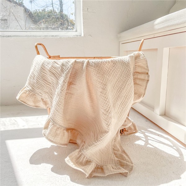 Baby Blanket Supplier - Cotton Knit Fringe Tassel