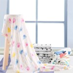 Baby Blanket Manufacturer - 120x120cm Eucalyptus Printed