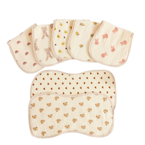 Burp Cloth Supplier - Custom Design 6 Layers