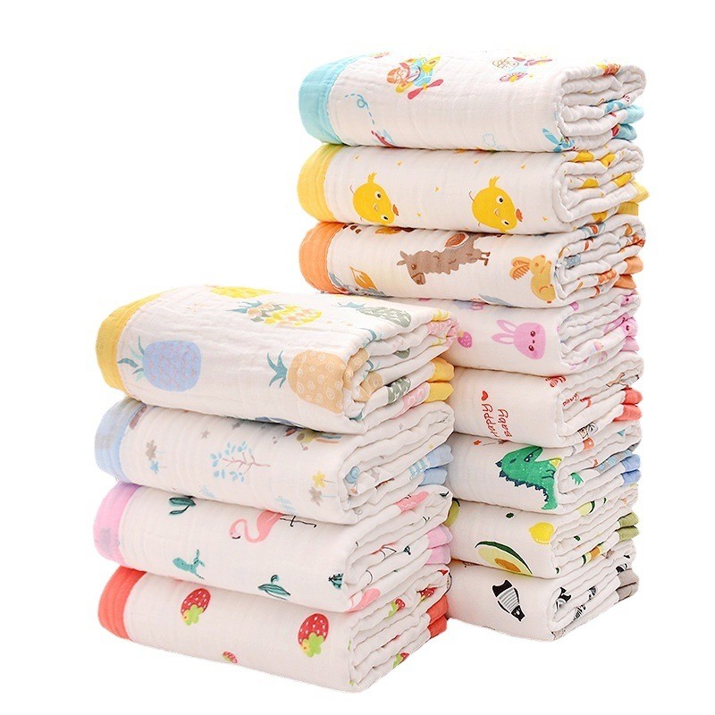 Gauze Blanket Factory - 100% Cotton 110x110cm Throw