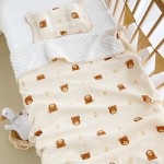 Muslin Blanket Supplier - Summer Woven Leaf Pattern