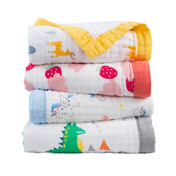 Muslin Blanket Supplier - Custom Printed Organic Cotton