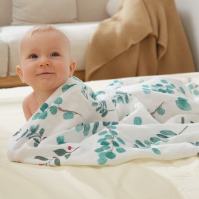 Baby Swaddle Factory - 47x47 Inch Newborn Bamboo