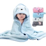 Poncho Towel Factory - Cartoon Embroidery Microfiber