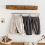 Baby Pants Manufacturer - Polka Dot Fleece Lined