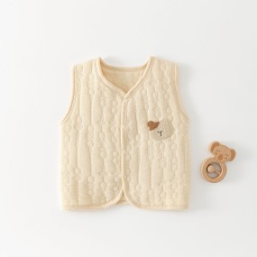 Baby Vest Manufacturer - Cotton Bear Single Breasted