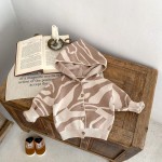 Baby Sweater Factory - Jacquard Hooded Cardigan