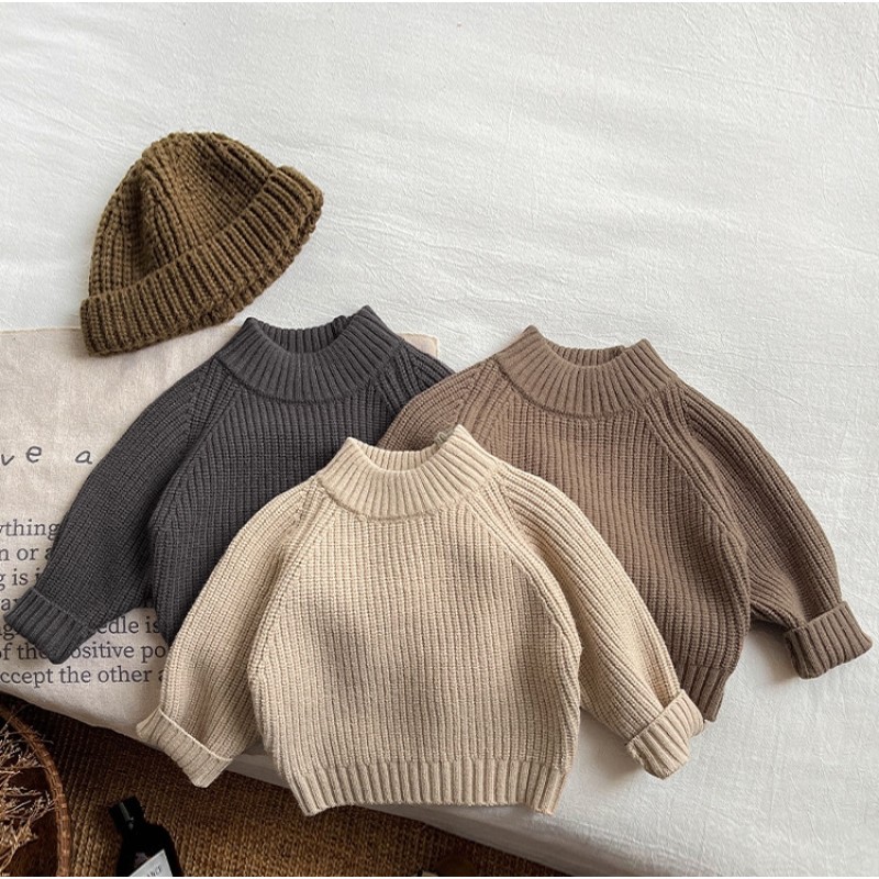 Baby Sweater Manufacturer - Chunky Knit Pullover