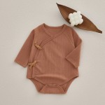 Baby Romper Factory - Spring Cotton Diagonal Placket