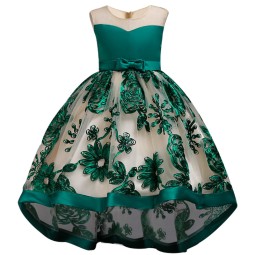 Wedding Dress Manufacturer - 3D Embroidered Ball Gown