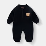 Baby Romper Manufacturer - Bear Plush Lined Casual
