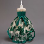 Wedding Dress Manufacturer - 3D Embroidered Ball Gown