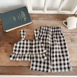 Baby Clothing Factory - Summer Plaid Vest Set