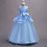 Pageant Dress Supplier - Sleeveless Embroidery Princess