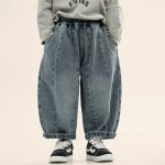 Baby Pants Factory - Patchwork Denim Elastic