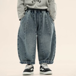 Baby Pants Factory - Patchwork Denim Elastic