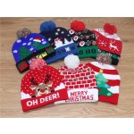 Santa Hat Supplier - Christmas Knitted Beanie