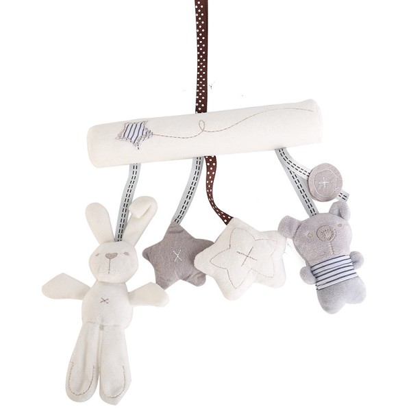 Baby Rattle Manufacturer - Plush Rabbit Pram Toy