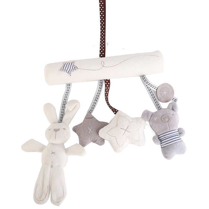 Baby Rattle Manufacturer - Plush Rabbit Pram Toy