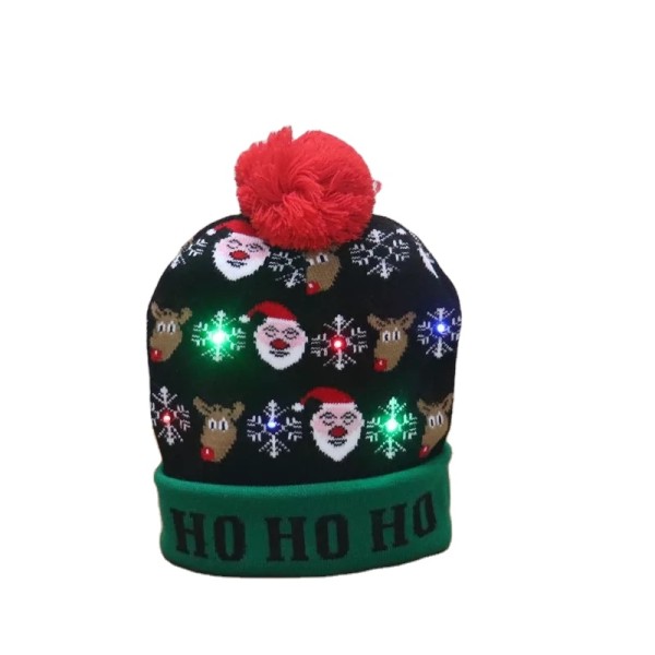 Santa Hat Supplier - Christmas Knitted Beanie