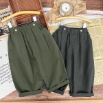 Baby Pants Supplier - Cotton Carrot Pants Loose