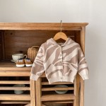 Baby Sweater Factory - Jacquard Hooded Cardigan