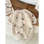 Baby Romper Factory - Embroidered Fleece Lined