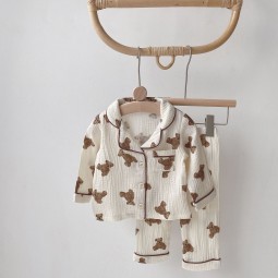 Baby Pajamas Manufacturer - Cotton Bear Print