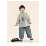 Baby Pants Factory - Patchwork Denim Elastic