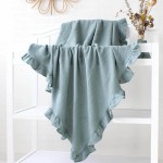 Swaddle Blanket Factory - Muslin Ruffle Tassels