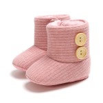 Baby Booties Manufacturer - Thermal Knitted Button