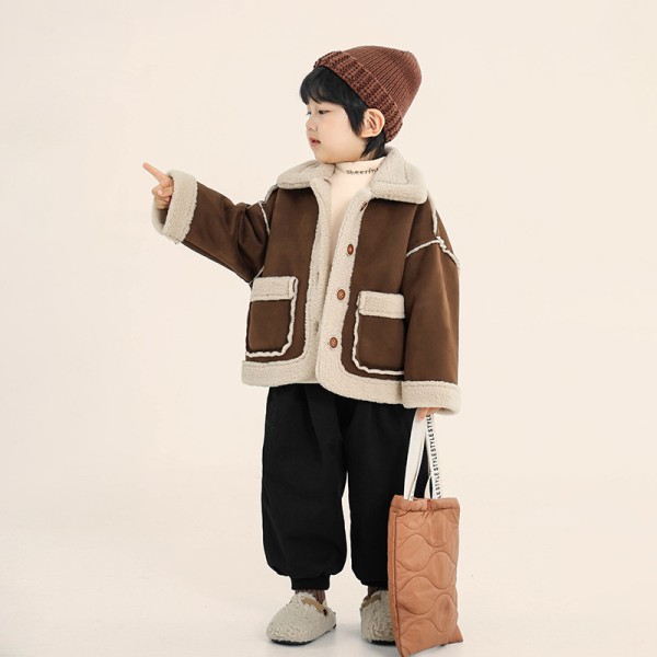 Baby Outwear Manufacturer - Fleece Lined Shearling