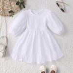 Baby Dress Supplier - Cotton Puff Sleeve