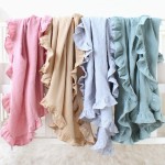 Swaddle Blanket Factory - Muslin Ruffle Tassels