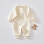 Baby Romper Manufacturer - Cotton Bear Front Placket