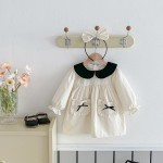 Baby Dress Factory - Long Sleeve Turn Down Collar