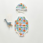 Swimsuit Manufacturer - Flower Print Back Bow