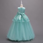 Pageant Dress Supplier - Sleeveless Embroidery Princess