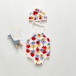Swimsuit Manufacturer - Flower Print Back Bow
