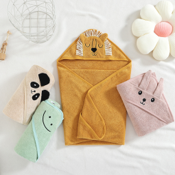 Hooded Baby Towel Factory - Stocks Cute Pattern Cotton Quick-dry
