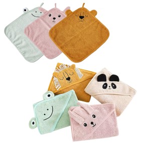 Terry Cloth Poncho Factory - Antibacterial Organic Cotton Newborn