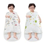 Baby Wearable Blanket Supplier - 100% Cotton Unisex Sleeveless