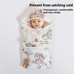 Summer Swaddle Blanket Supplier - Bamboo Cotton Thin Cartoon