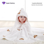 Infant Cloak Factory - Autumn Winter Coral Velvet Embroidered