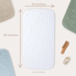 Baby Washcloths Supplier - 100% Cotton Large Absorbent Soft