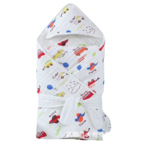 Muslin Hooded Blanket Factory - Hot Sale Children Six Layers