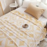 Throw Blanket Manufacturer - Custom Boho Cotton Sofa Jacquard