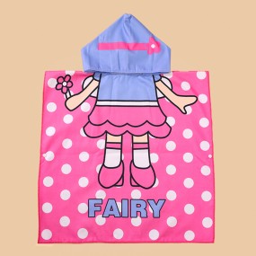 Hooded Towel Supplier - In Stock Wholesale Cartoon Microfiber