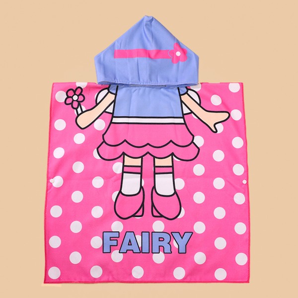 Hooded Towel Supplier - In Stock Wholesale Cartoon Microfiber