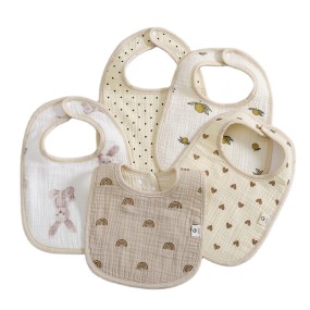 Muslin Baby Bib Supplier - 100% Cotton Super Soft Scarf